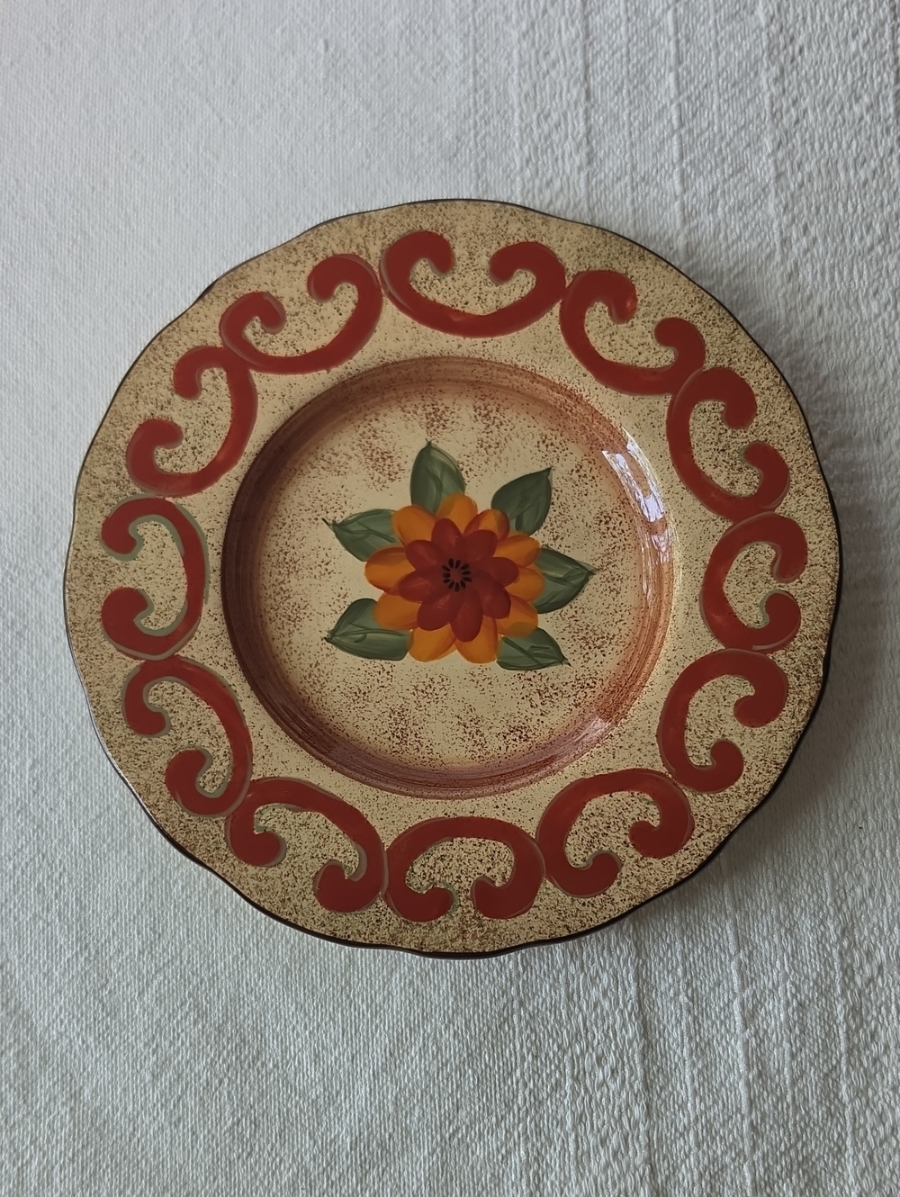 Casa Cristina Home Collection By Cbk Vintage Plate
